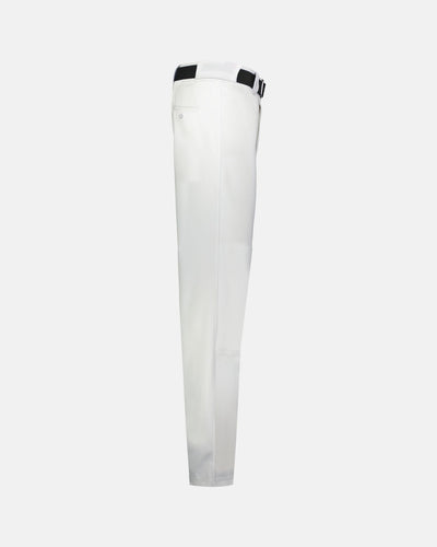 Russell Athletic Kids Solid Baseball Pant "Open Bottom" "Frankfurt Eagles", F, weiss-DIAMOND PRIDE