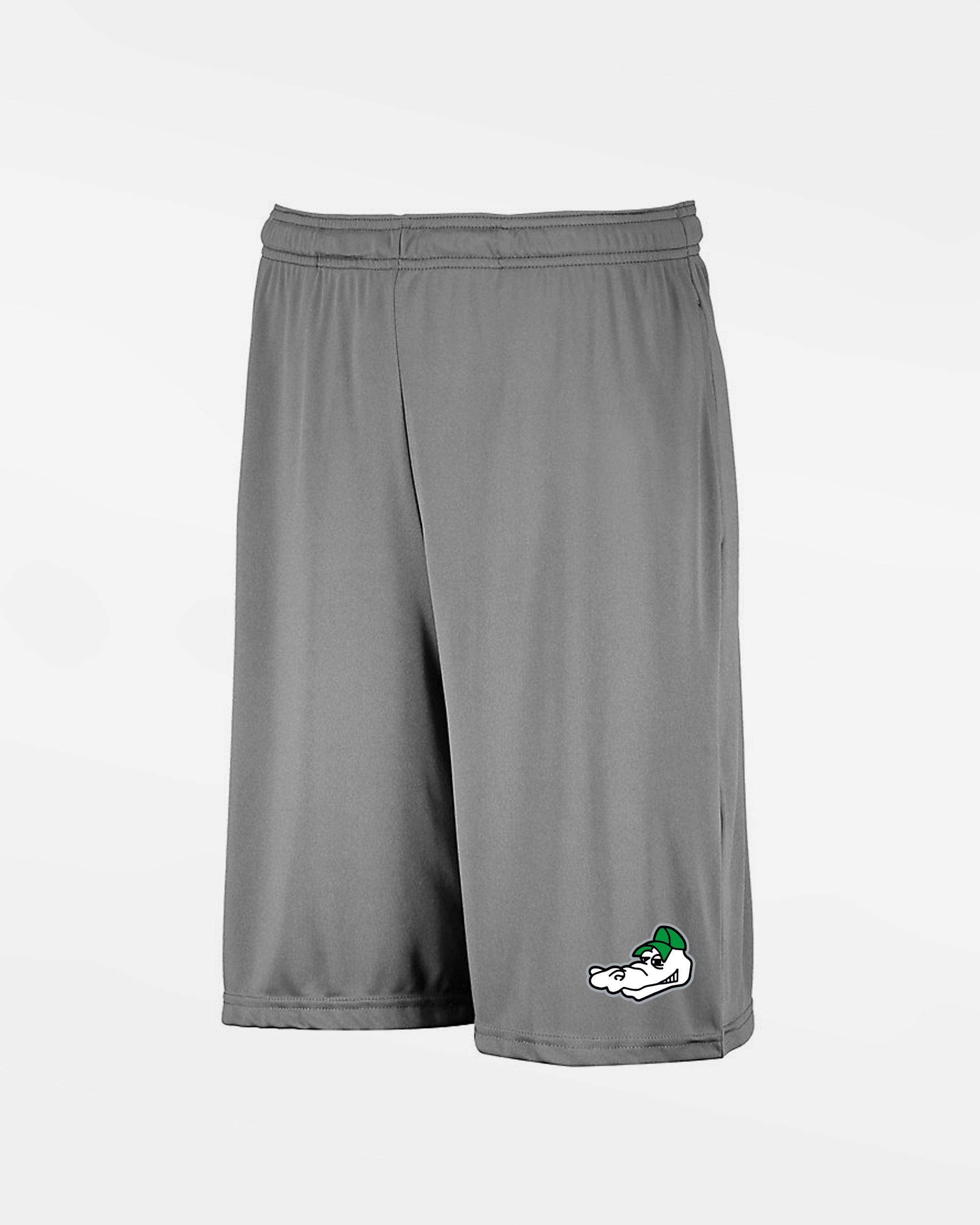 Russell Athletic Kids Stretch-Performance Short mit Taschen "Augsburg Gators", Head, grau-DIAMOND PRIDE