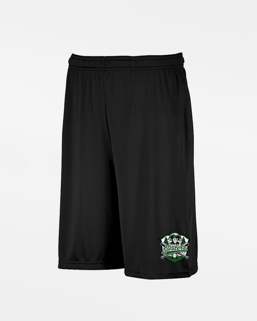 Russell Athletic Kids Stretch-Performance Short mit Taschen "Grünwald Jesters", Crest, schwarz-DIAMOND PRIDE