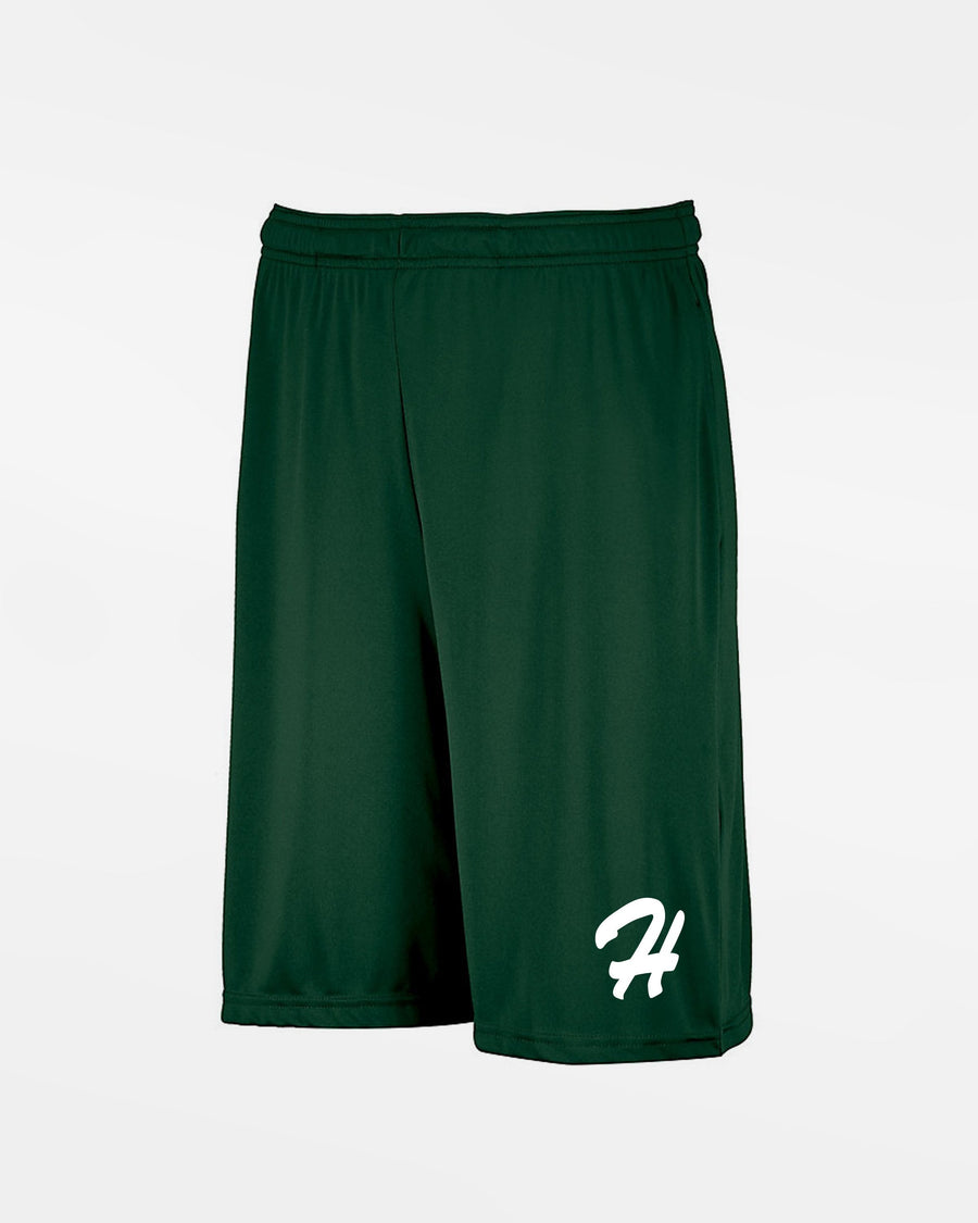 Russell Athletic Kids Stretch-Performance Short mit Taschen "Herrenberg Wanderers", H, dunkelgrün-DIAMOND PRIDE