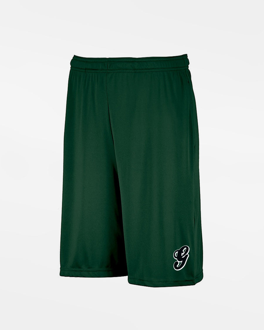 Russell Athletic Kids Stretch-Performance Short mit Taschen "Niederlamitz Greens", G, dunkelgrün-DIAMOND PRIDE