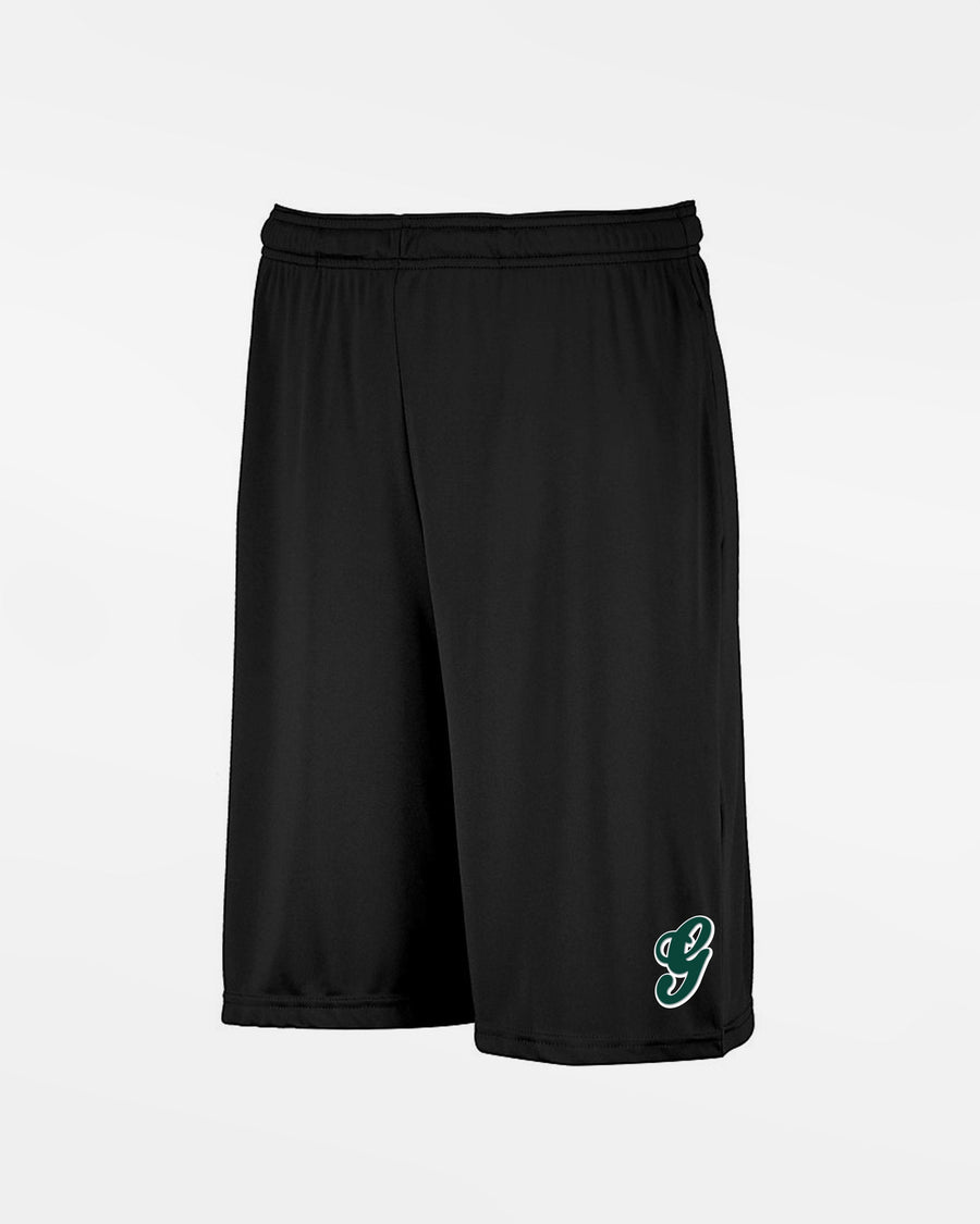 Russell Athletic Kids Stretch-Performance Short mit Taschen "Niederlamitz Greens", G, schwarz-DIAMOND PRIDE