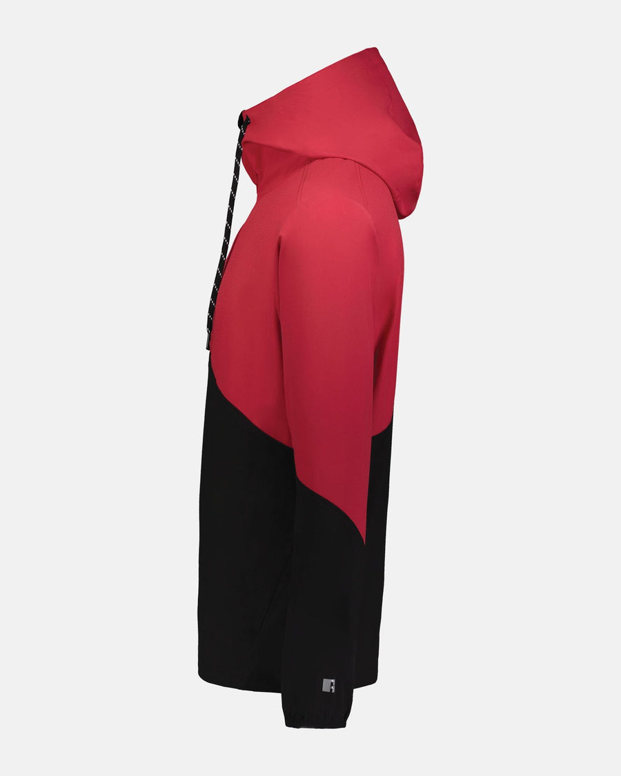 Russell Athletic Legend Hooded Pullover "Frankfurt Eagles", Crest, schwarz-rot-DIAMOND PRIDE