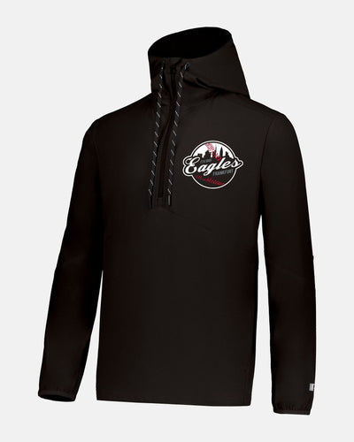 Russell Athletic Legend Hooded Pullover "Frankfurt Eagles", Crest, schwarz-DIAMOND PRIDE