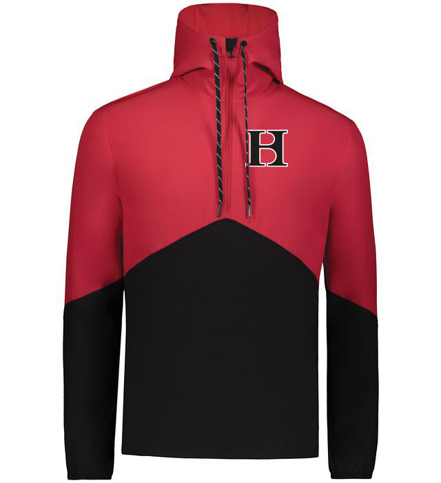 Russell Athletic Legend Hooded Pullover "Hard Bulls", HB, schwarz-rot-DIAMOND PRIDE
