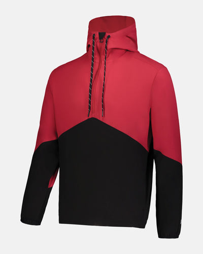 Russell Athletic Legend Hooded Pullover "Hard Bulls", schwarz-rot-DIAMOND PRIDE