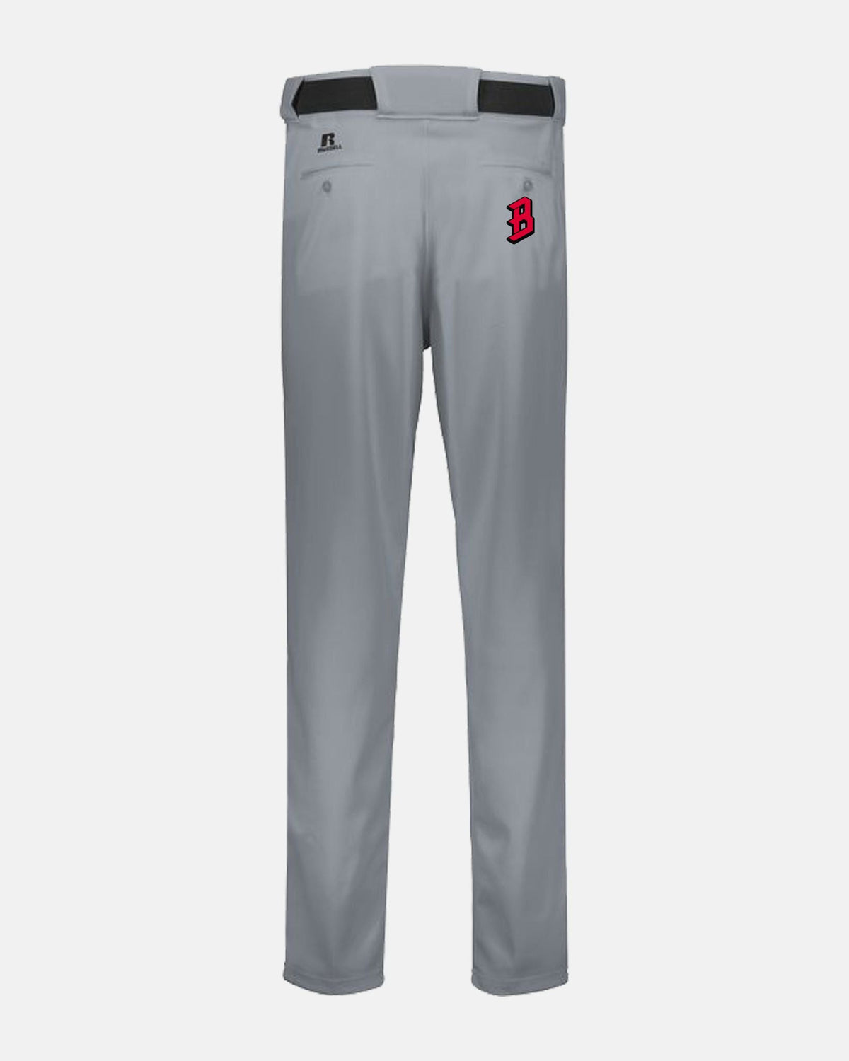 Russell Athletic Solid Baseball Pant "Open Bottom" "Bremen Dockers", B, grau