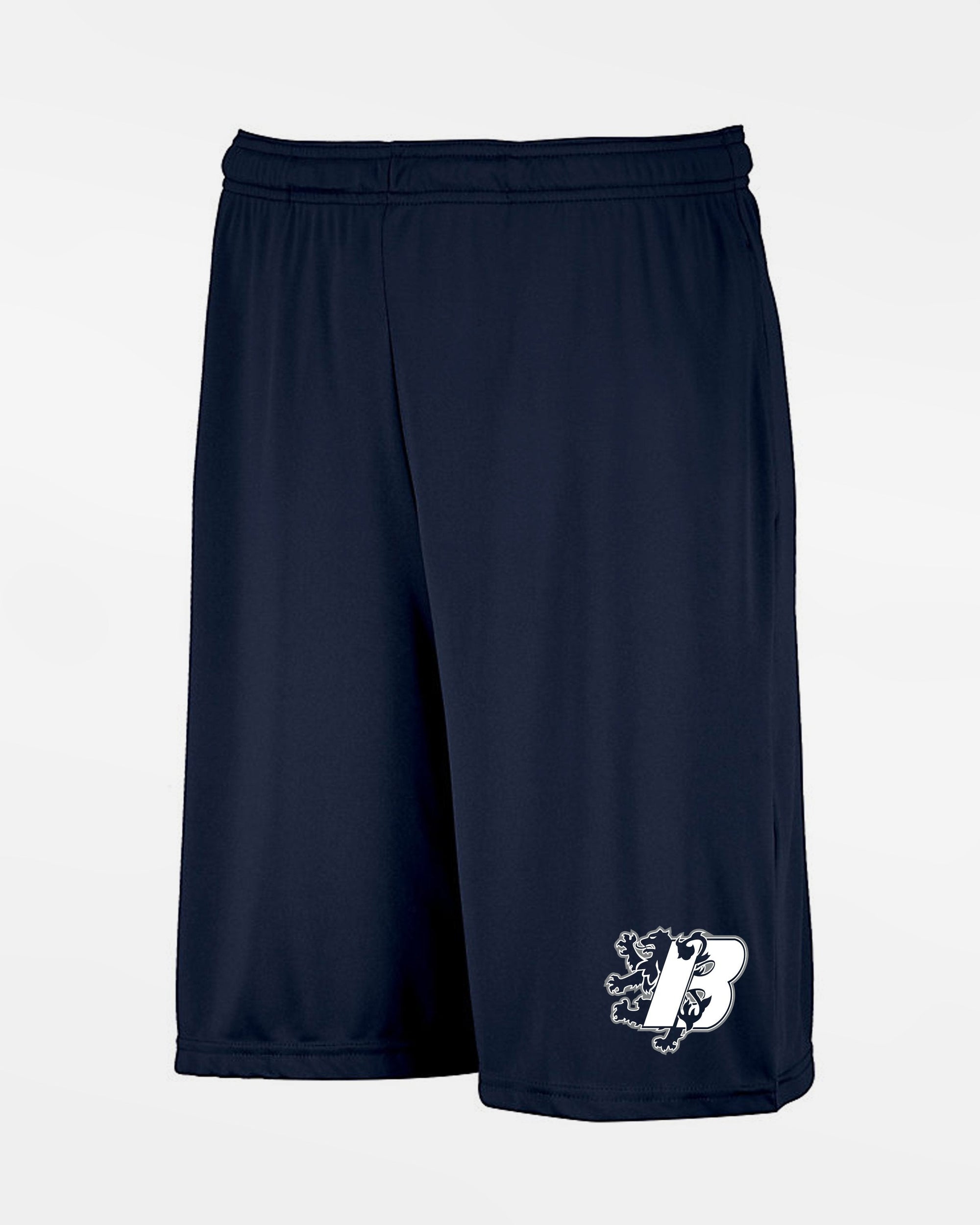 Russell Athletic Stretch-Performance Short mit Taschen "Braunschweig 89ers", B, navy blau-DIAMOND PRIDE