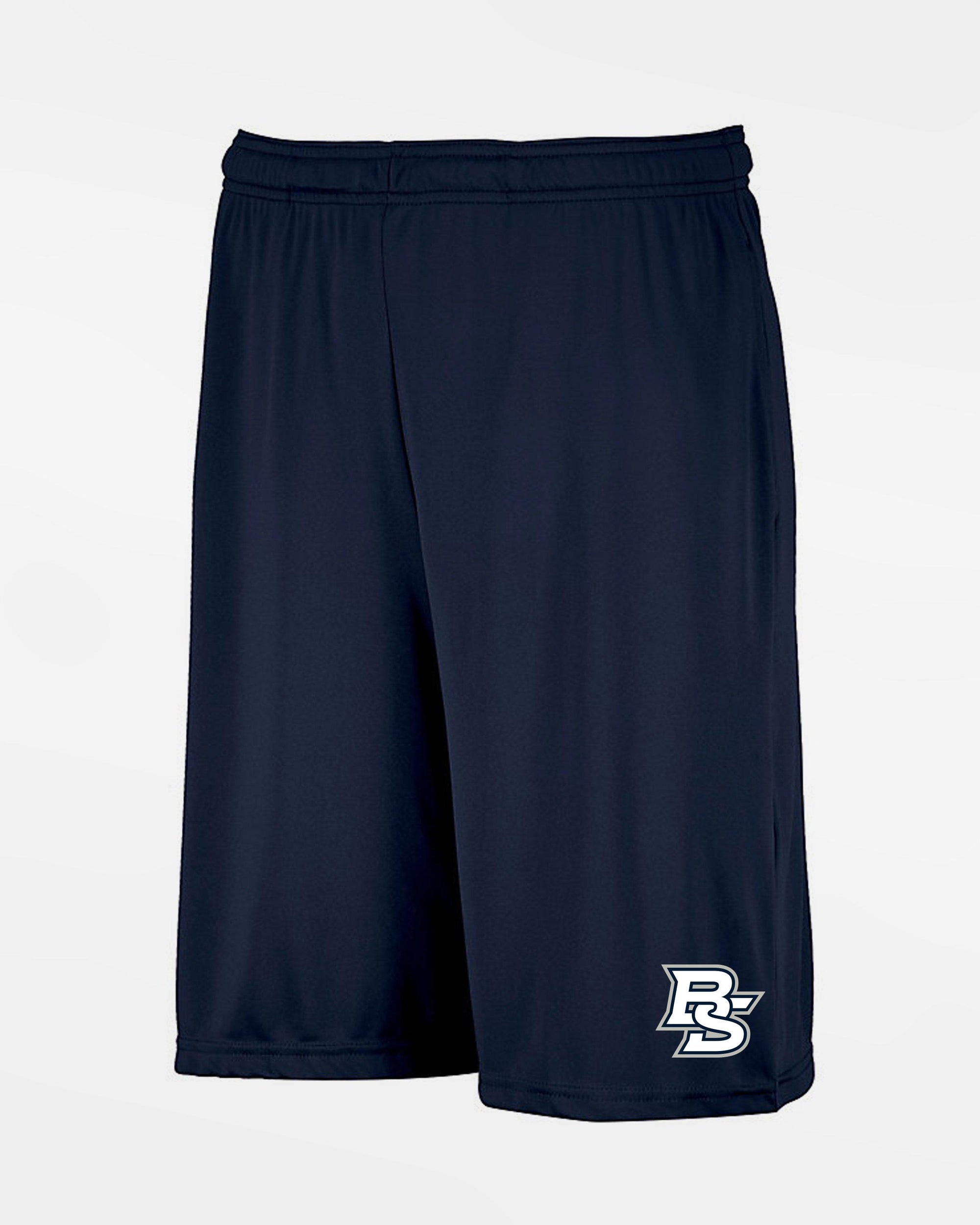 Russell Athletic Stretch-Performance Short mit Taschen "Braunschweig 89ers", BS, navy blau-DIAMOND PRIDE