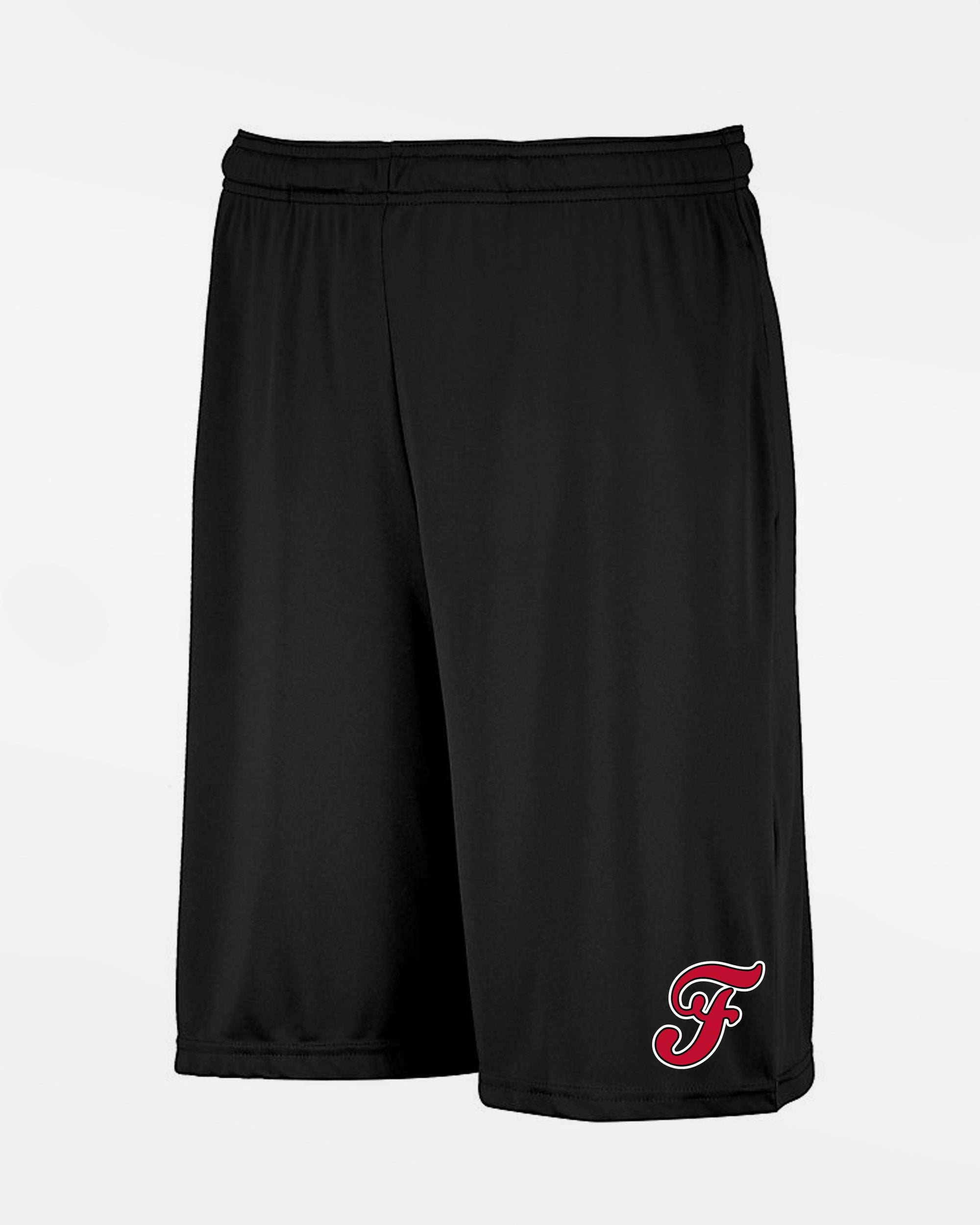 Russell Athletic Stretch-Performance Short mit Taschen "Frankfurt Eagles", F, schwarz-DIAMOND PRIDE