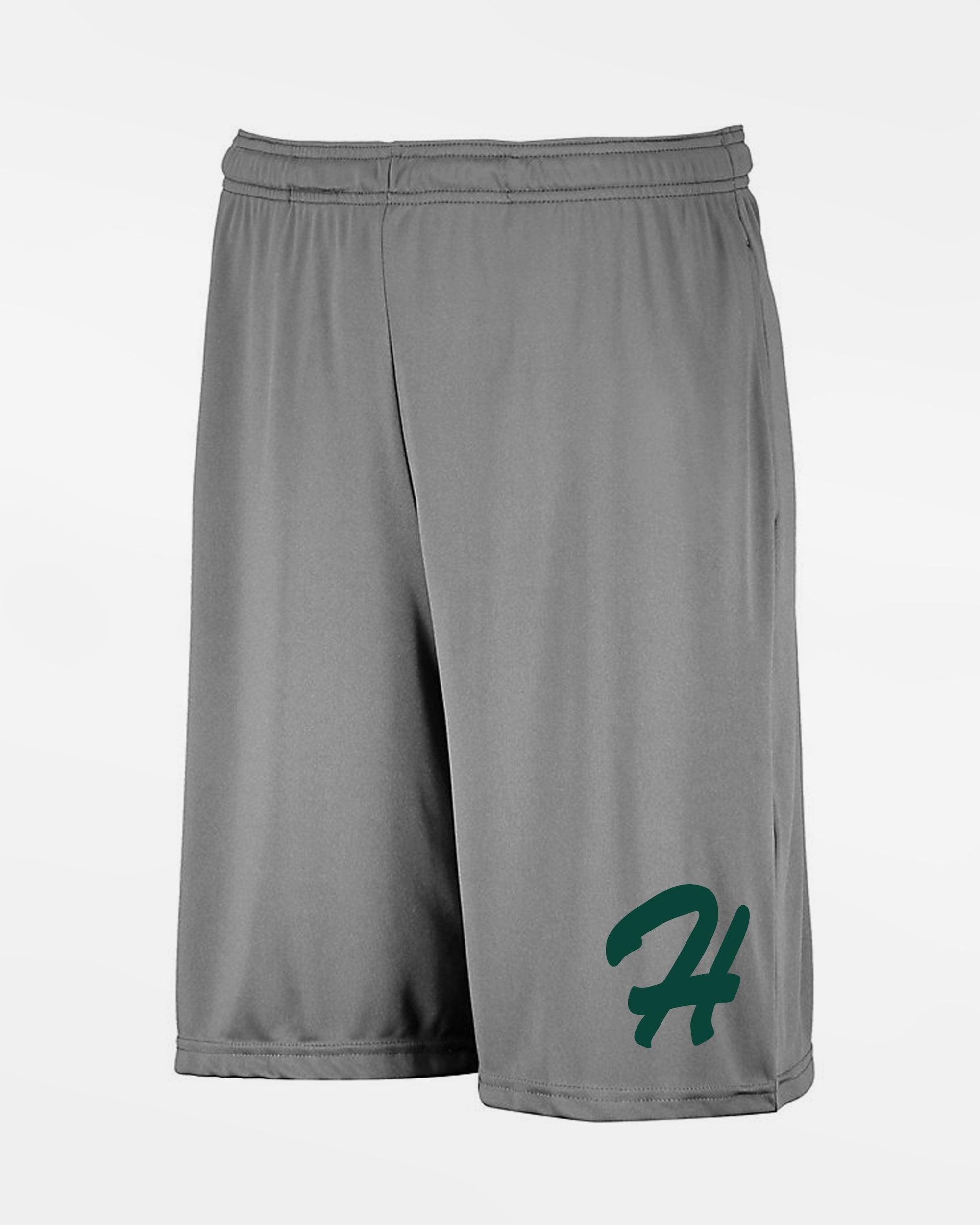 Russell Athletic Stretch-Performance Short mit Taschen "Herrenberg Wanderers", H, grau-DIAMOND PRIDE