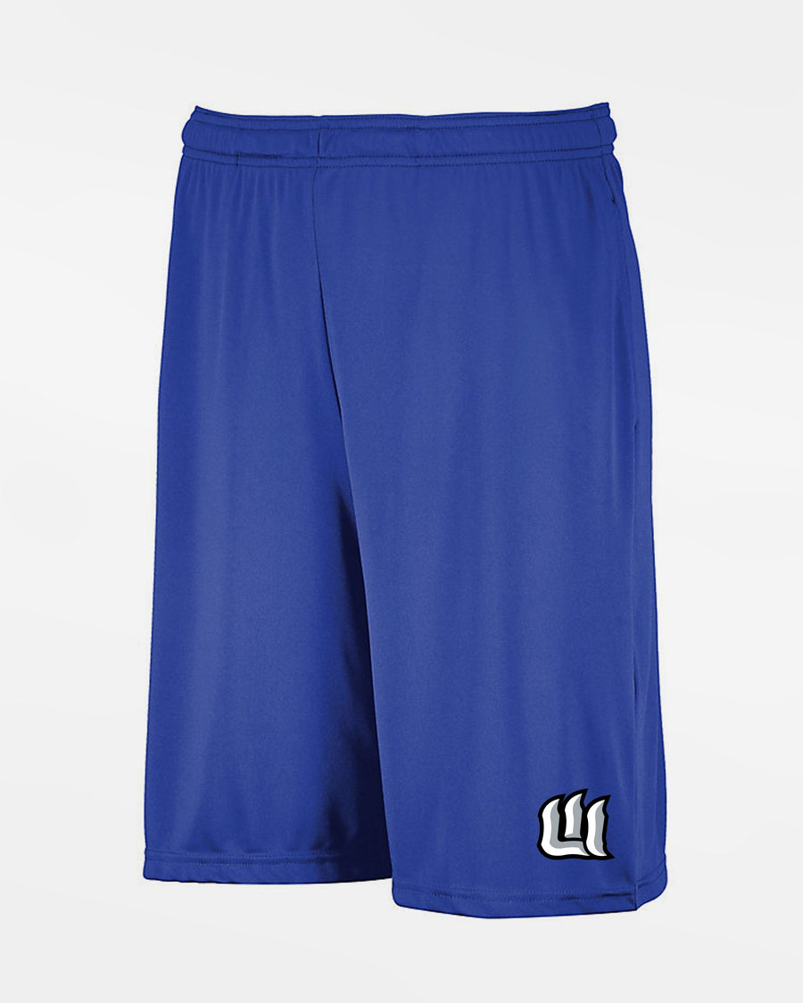 Russell Athletic Stretch-Performance Short mit Taschen "Laufer Wölfe", W, royal blau-DIAMOND PRIDE