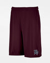 Russell Athletic Stretch-Performance Short mit Taschen "Tübingen Hawks", H, maroon rot-DIAMOND PRIDE