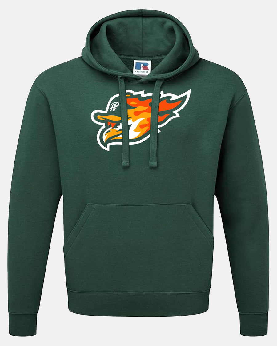 Russell Basic Hoodie "Attnang Athletics", Head, dunkelgrün-DIAMOND PRIDE