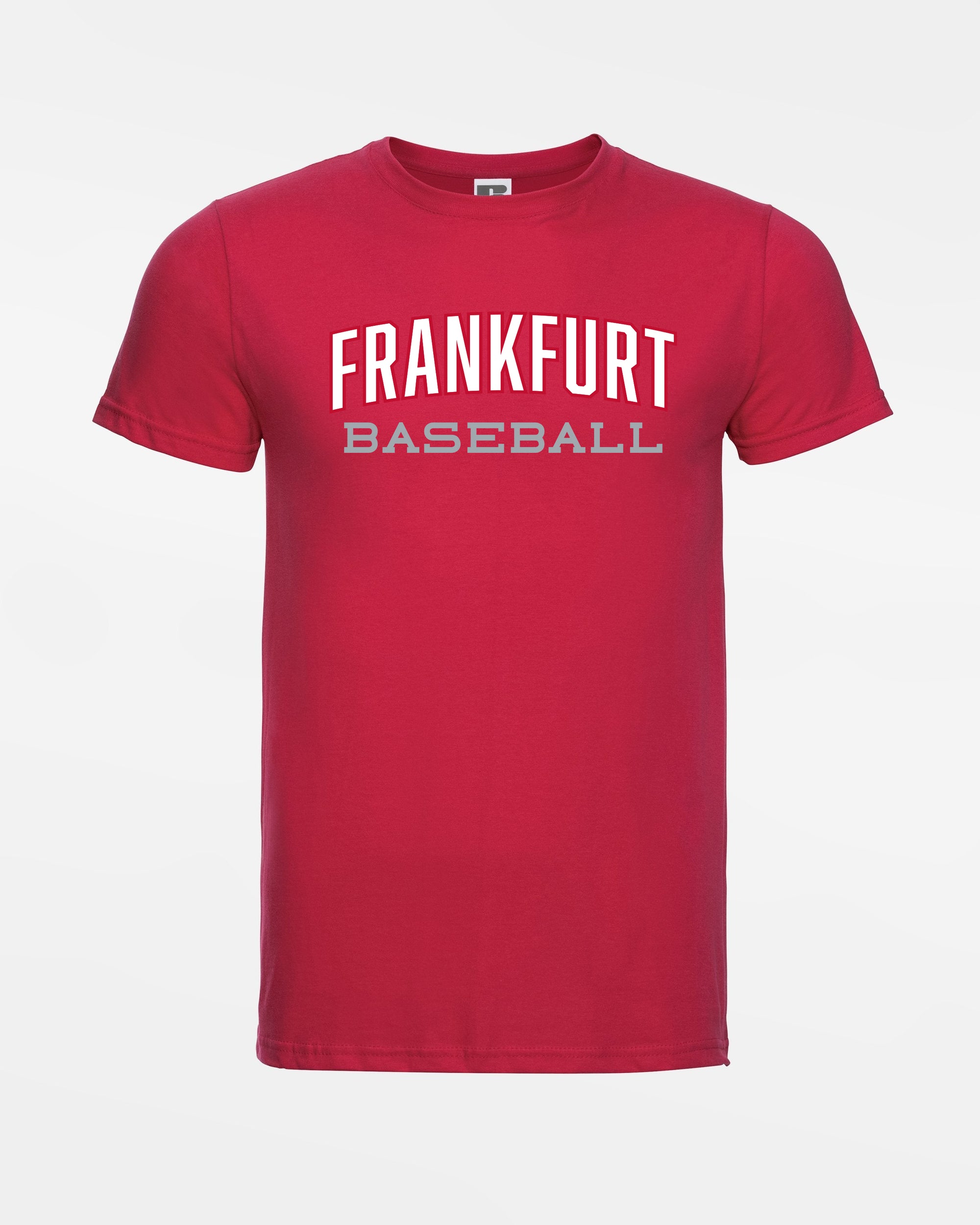Russell Basic T-Shirt "Frankfurt Eagles", Baseball, rot-DIAMOND PRIDE