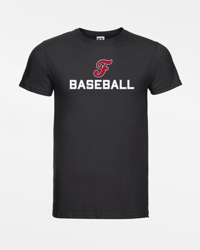 Russell Basic T-Shirt "Frankfurt Eagles", F & Baseball, schwarz-DIAMOND PRIDE