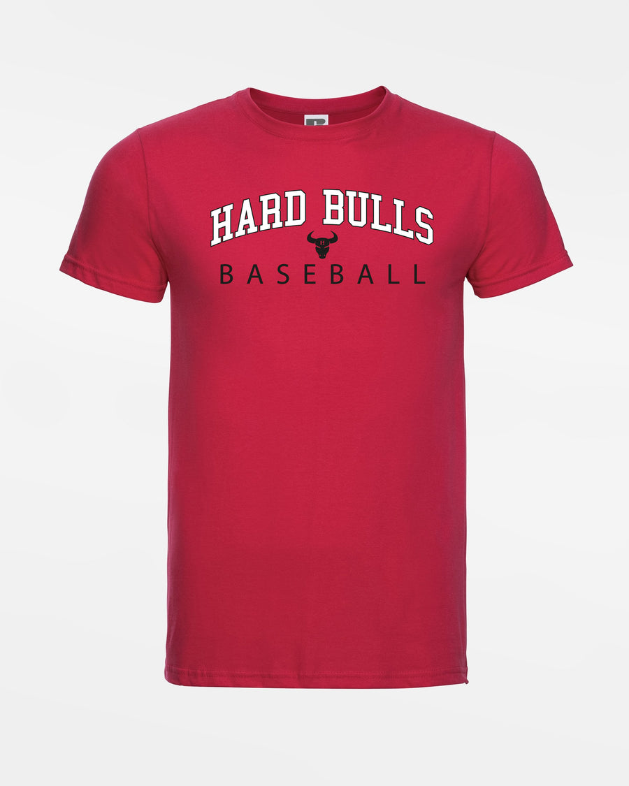 Russell Basic T-Shirt "Hard Bulls", City Baseball, rot-DIAMOND PRIDE