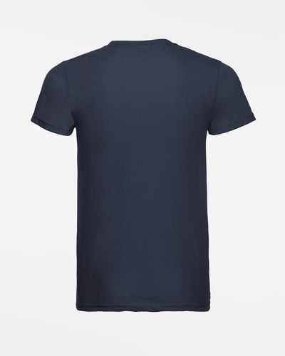 Russell Basic T-Shirt "Kiel Seahawks", Script, navy blau-DIAMOND PRIDE