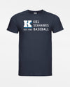 Russell Basic T-Shirt "Kiel Seahawks", Script, navy blau-DIAMOND PRIDE