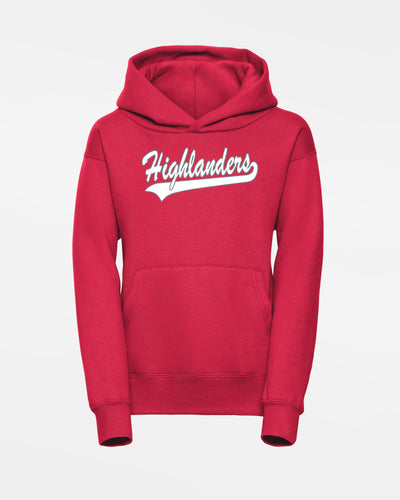 Russell Kids Basic Hoodie "Gramastetten Highlanders", Highlanders, rot-DIAMOND PRIDE