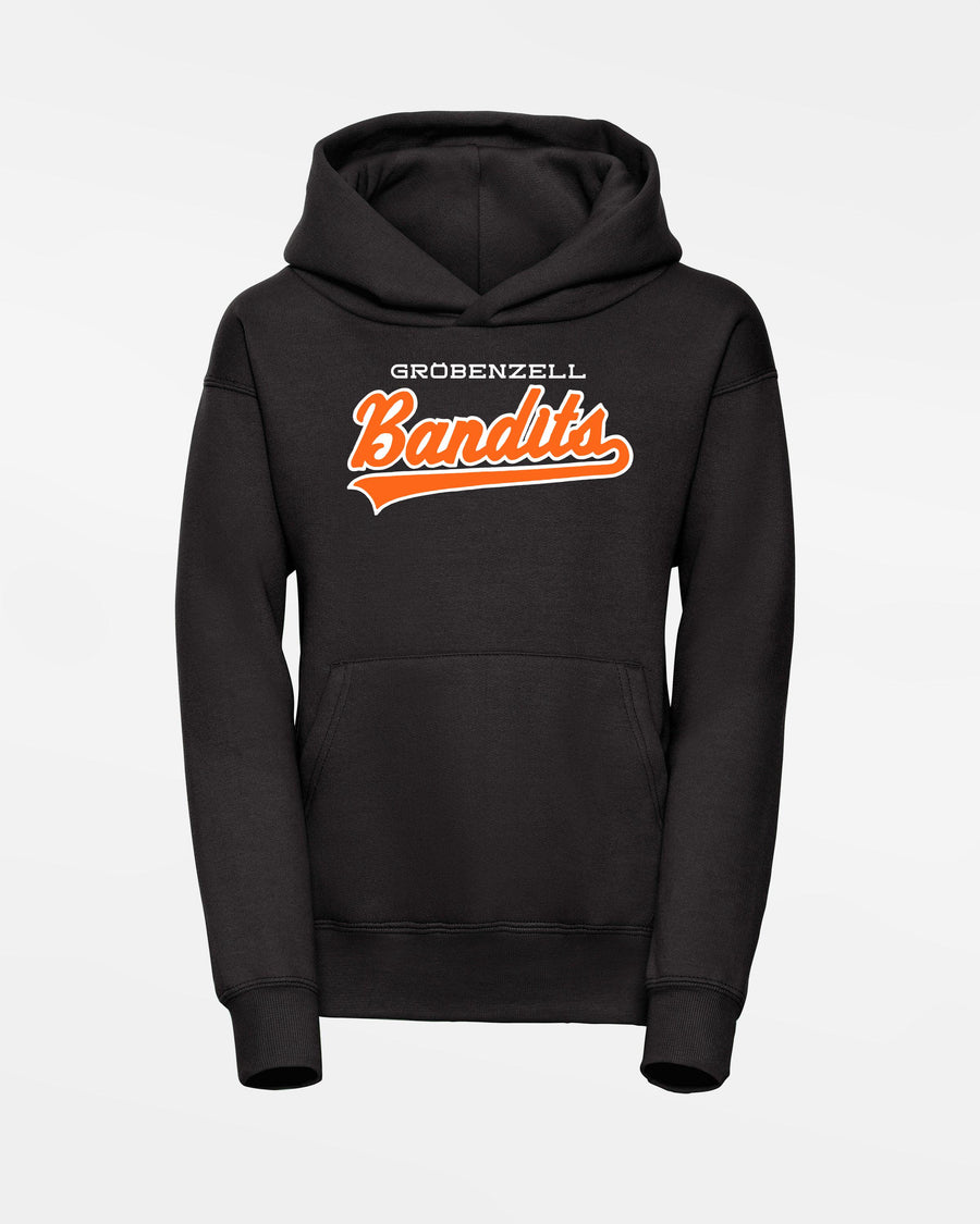 Russell Kids Basic Hoodie "Gröbenzell Bandits", City, schwarz-DIAMOND PRIDE