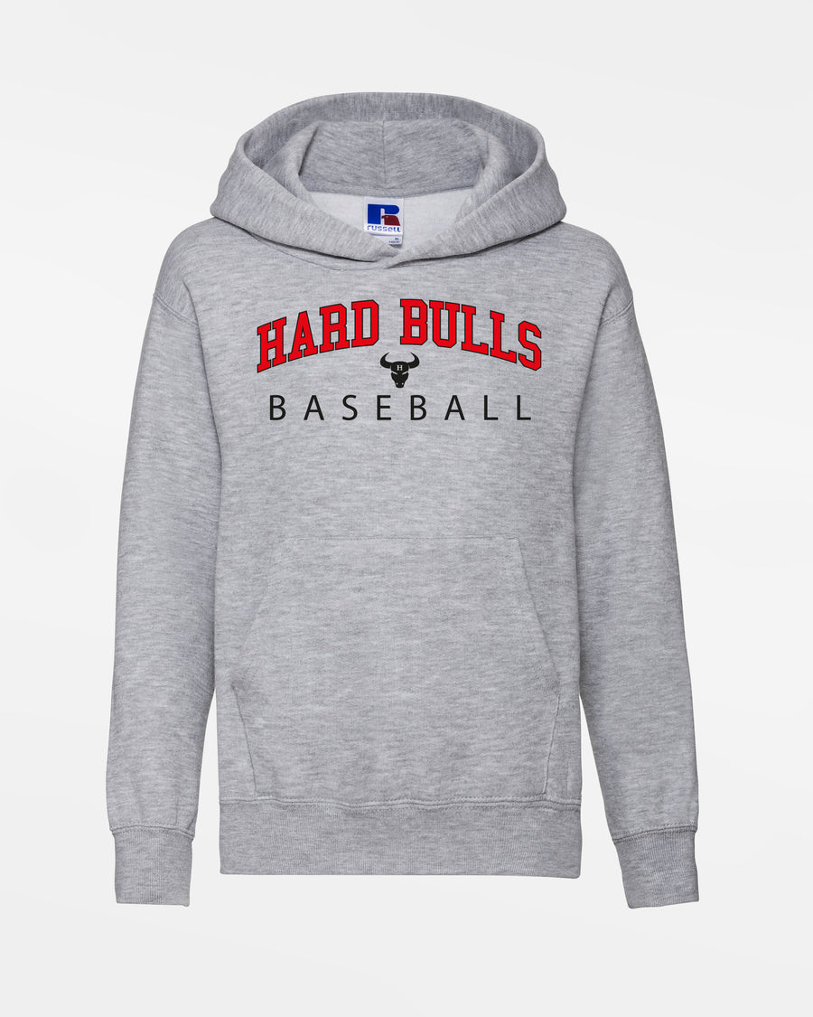 Russell Kids Basic Hoodie "Hard Bulls", City, heather grau-DIAMOND PRIDE