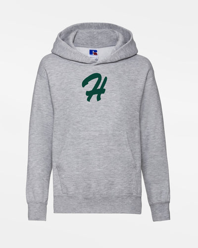 Russell Kids Basic Hoodie "Herrenberg Wanderers", H, heather grau-DIAMOND PRIDE