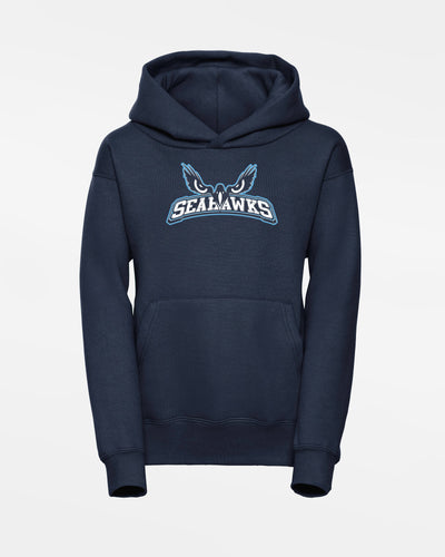 Russell Kids Basic Hoodie "Kiel Seahawks", Eyes & Script, navy blau-DIAMOND PRIDE