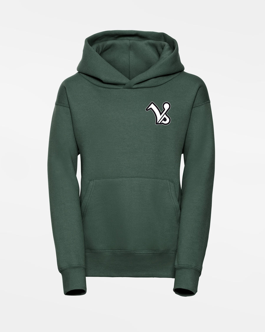 Russell Kids Basic Hoodie „Kufstein Vikings“, VS, dunkelgrün-DIAMOND PRIDE