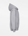 Russell Kids Basic Hoodie "Laufer Wölfe", Wolf, heather grau-DIAMOND PRIDE