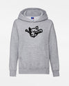 Russell Kids Basic Hoodie "Laufer Wölfe", Wolf, heather grau-DIAMOND PRIDE