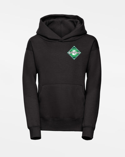 Russell Kids Basic Hoodie "Leipzig Wallbreakers", Crest & Primary Logo, schwarz-DIAMOND PRIDE