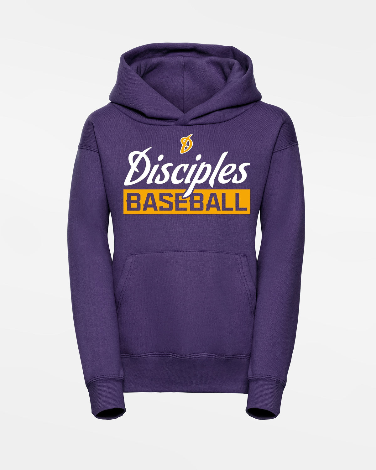 Russell Kids Basic Hoodie "Munich-Haar Disciples", Baseball, purple