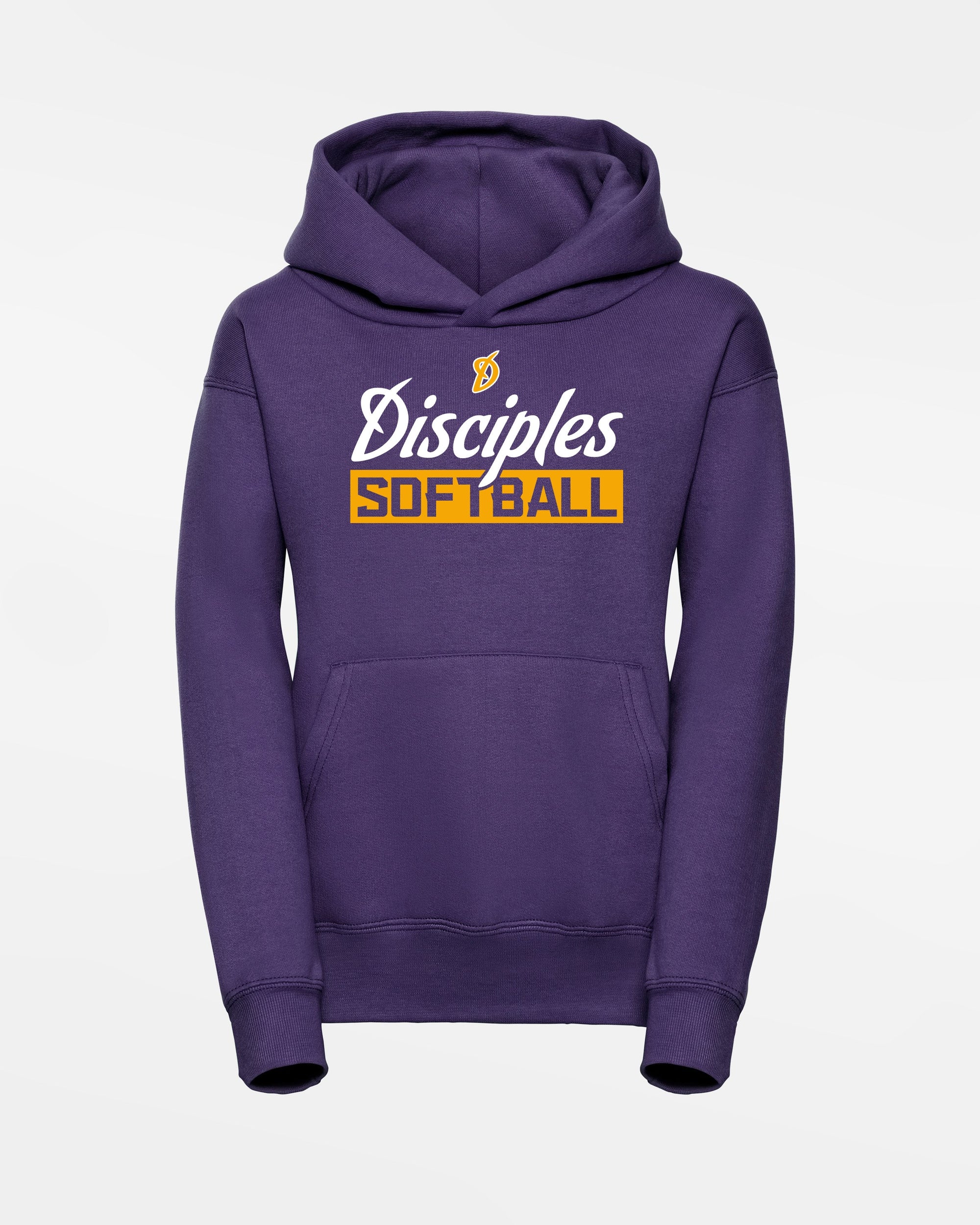Russell Kids Basic Hoodie "Munich-Haar Disciples", Softball, purple-DIAMOND PRIDE