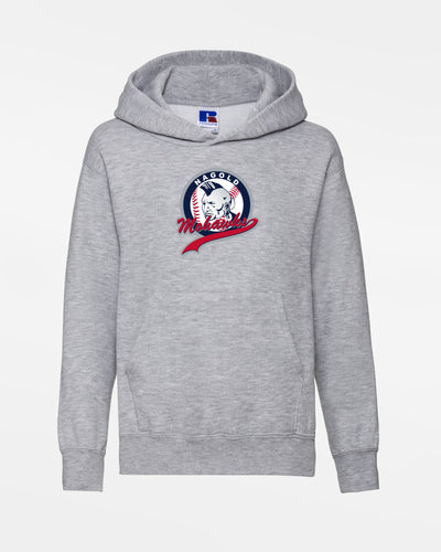 Russell Kids Basic Hoodie "Nagold Mohawks", Crest, heather grau-DIAMOND PRIDE