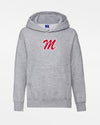 Russell Kids Basic Hoodie "Nagold Mohawks", M, heather grau-DIAMOND PRIDE