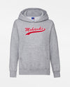 Russell Kids Basic Hoodie "Nagold Mohawks", Script, heather grau-DIAMOND PRIDE