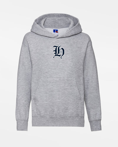 Russell Kids Basic Hoodie "Tübingen Hawks", H, heather grau-DIAMOND PRIDE