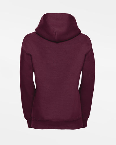 Russell Kids Basic Hoodie "Tübingen Hawks", H, maroon rot-DIAMOND PRIDE