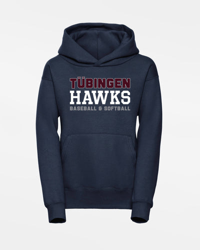 Russell Kids Basic Hoodie "Tübingen Hawks", Primary Logo, navy blau-DIAMOND PRIDE