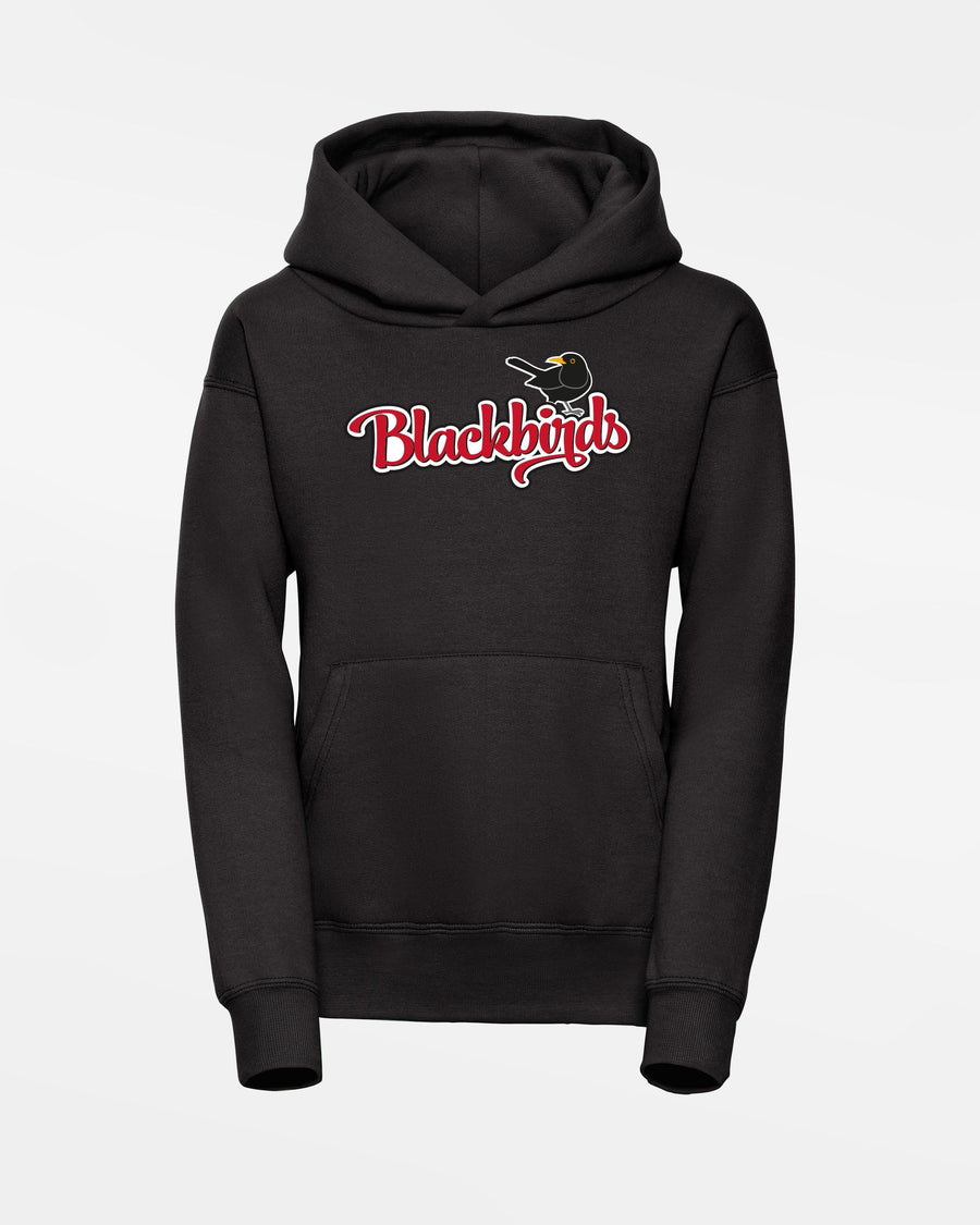 Russell Kids Basic Hoodie "Wolfsburg Blackbirds", Bird, schwarz-DIAMOND PRIDE