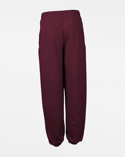 Russell Kids Basic Sweatpants mit Seitentaschen, "Berlin Flamingos", F, burgundy-DIAMOND PRIDE