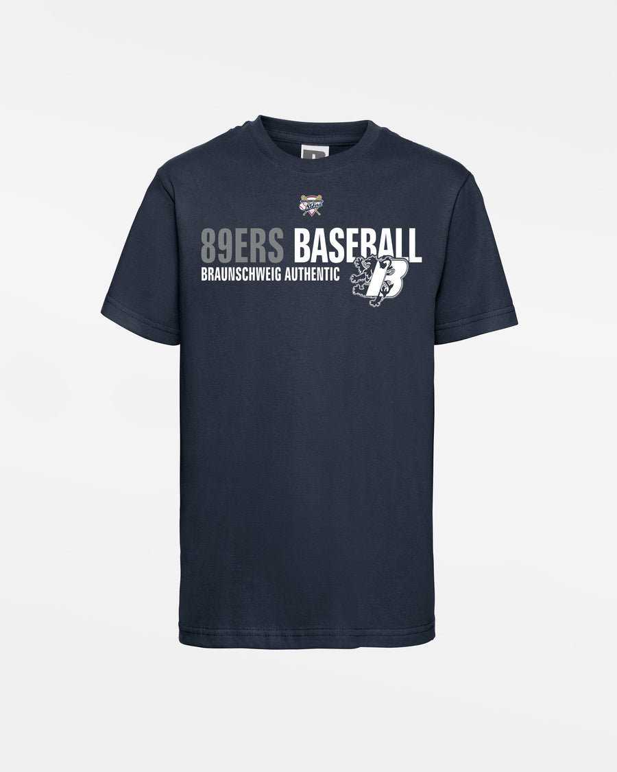 Russell Kids Basic T-Shirt "Braunschweig 89ers", Script, navy blau-DIAMOND PRIDE