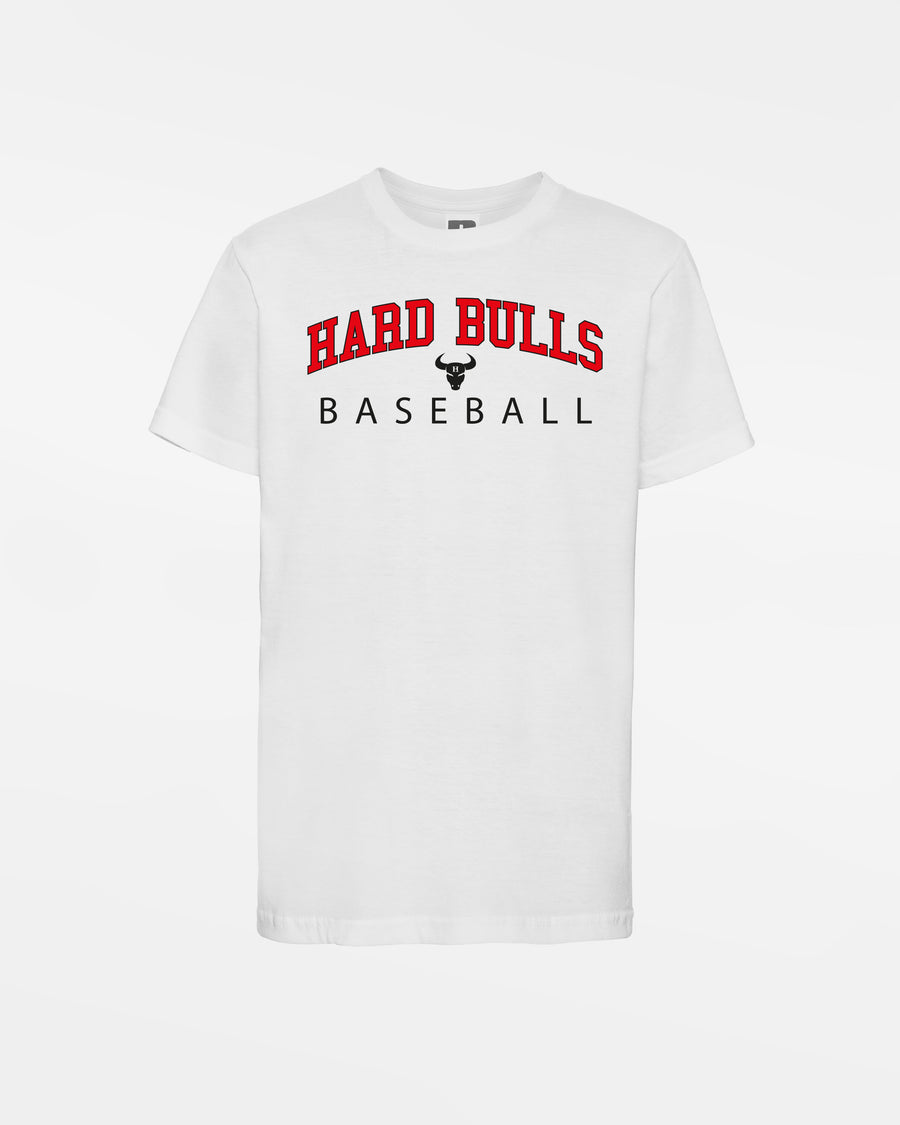 Russell Kids Basic T-Shirt "Hard Bulls", City Baseball, weiss-DIAMOND PRIDE