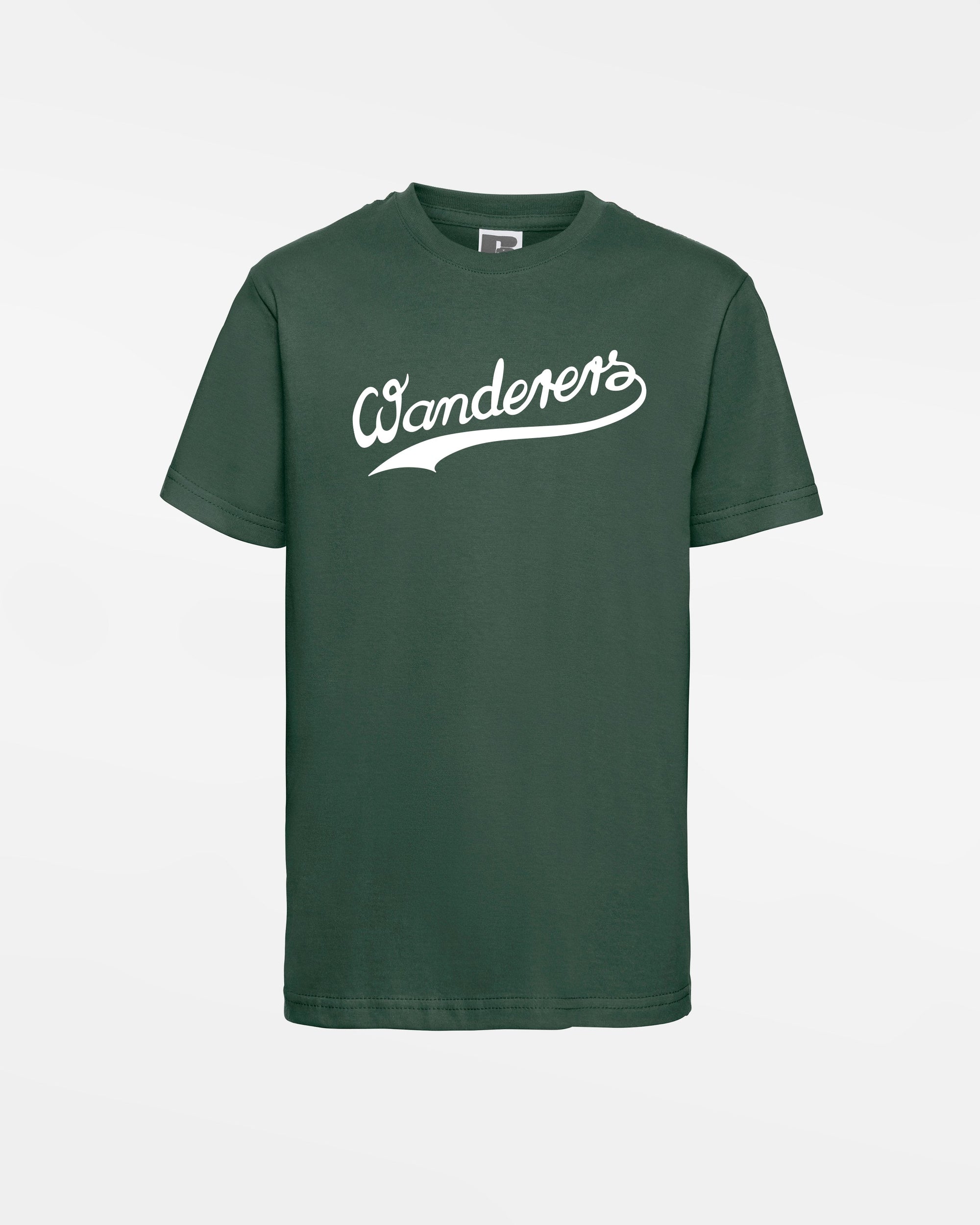 Russell Kids Basic T-Shirt "Herrenberg Wanderers", Script, dunkelgrün-DIAMOND PRIDE