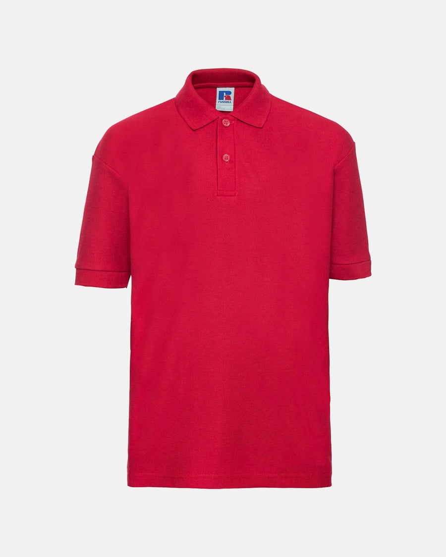 Russell Kids Polo-Shirt, rot-DIAMOND PRIDE