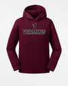 Russell Kids Premium Heavy Hoodie "Wesseling Vermins", V & Vermins, maroon-rot-DIAMOND PRIDE