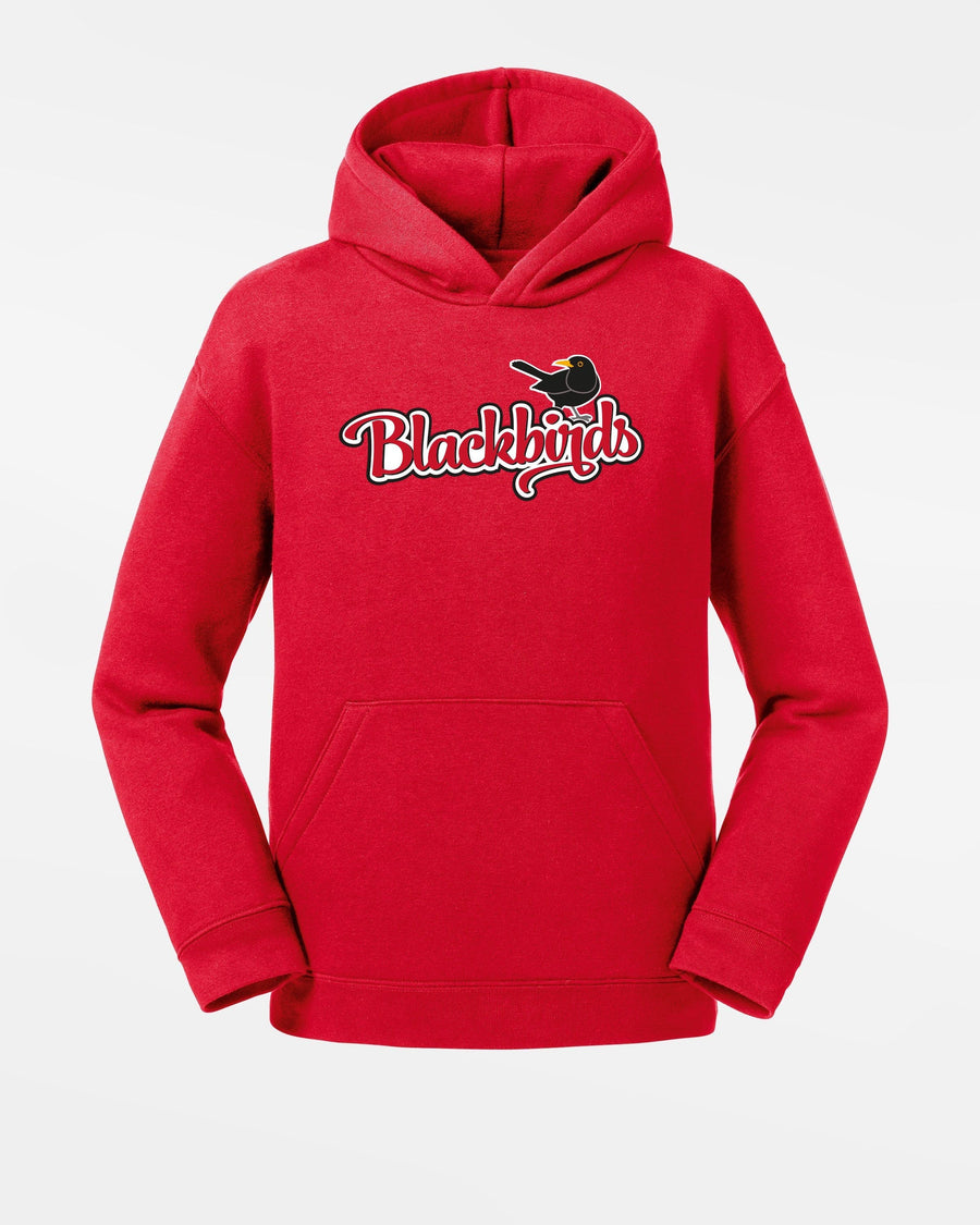 Russell Kids Premium Heavy Hoodie "Wolfsburg Blackbirds", Bird, rot-DIAMOND PRIDE