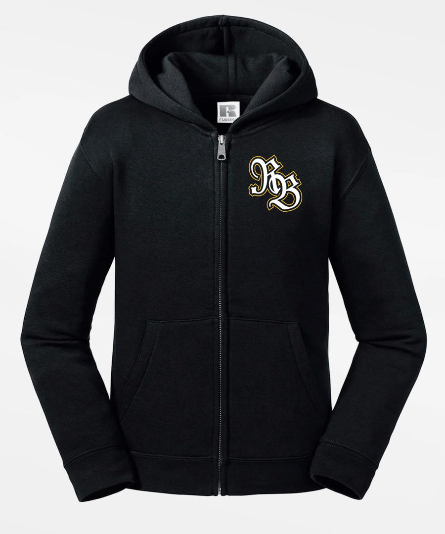 Russell Kids Premium Heavy Zip-Hoodie "Füssen Royal Bavarians", RB, schwarz-DIAMOND PRIDE