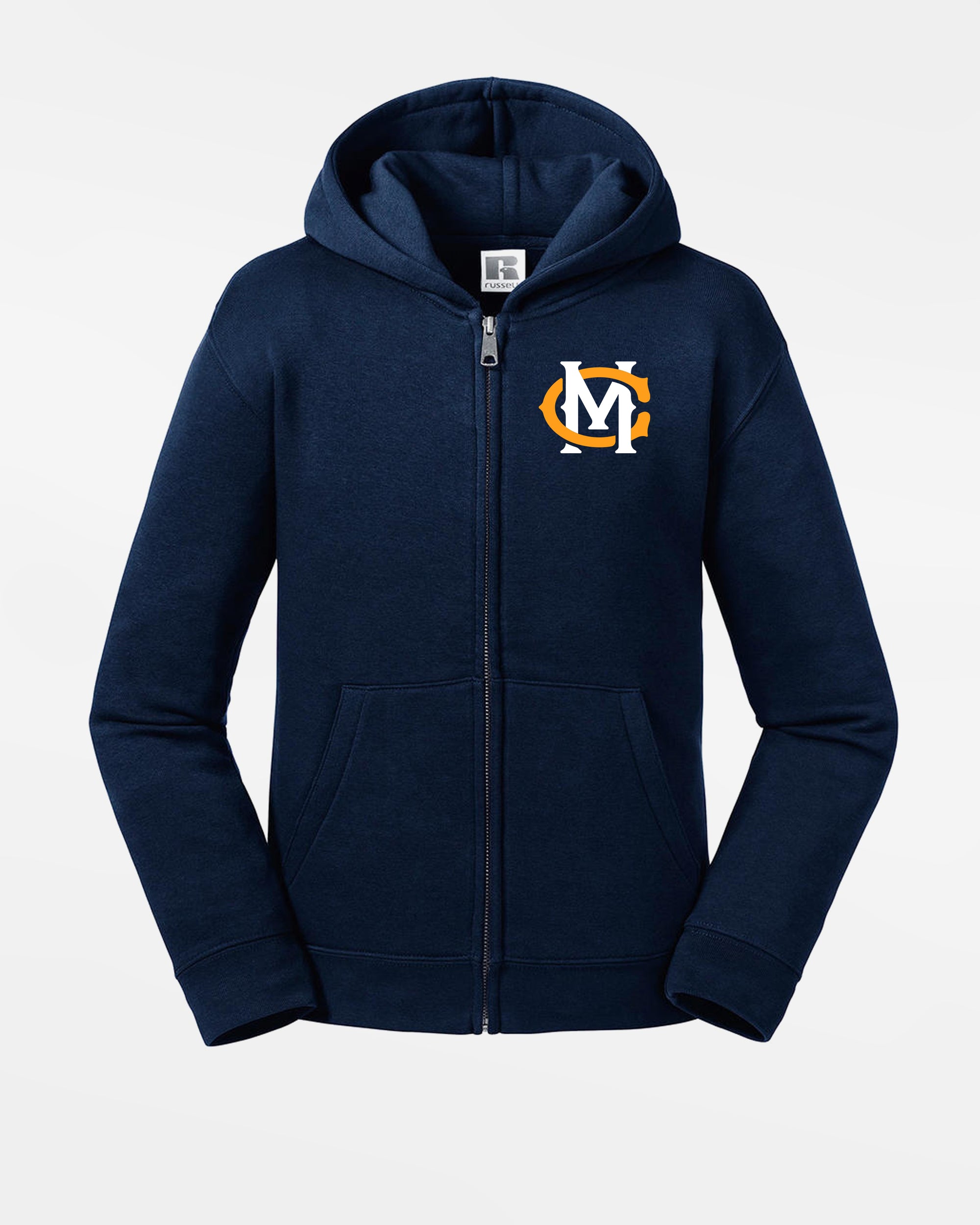 Russell Kids Premium Heavy Zip-Hoodie "Munich Caribes", MC, navy blau-DIAMOND PRIDE